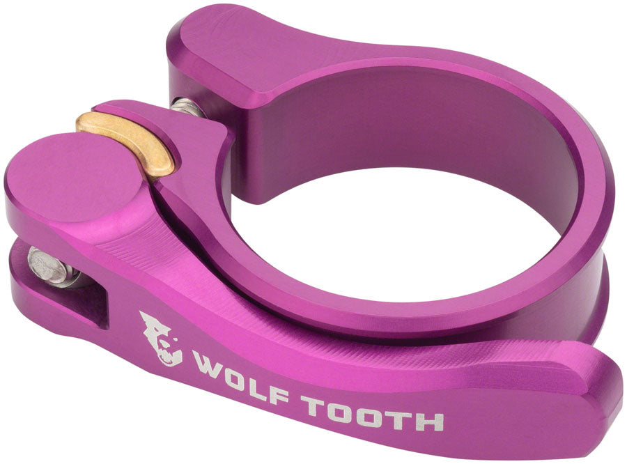 Wolf Tooth Components Quick Release Seatpost Clamp - 28.6mm QR Purple