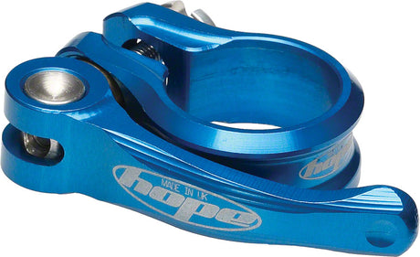 Hope Seatpost Clamp - 34.9mm QR Blue