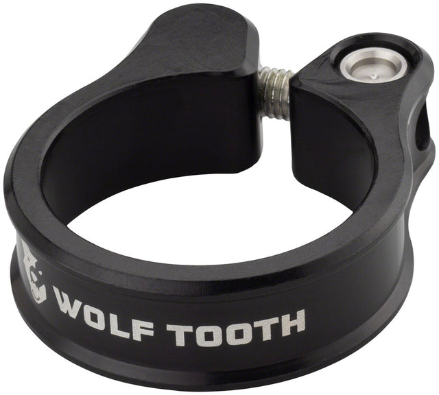 Wolf Tooth Seatpost Clamp - 29.8mm Bolt-On Black