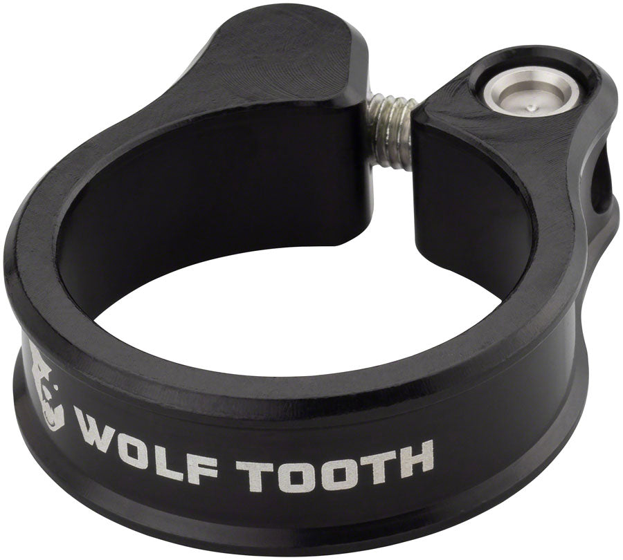 Wolf Tooth Seatpost Clamp - 31.8mm Bolt-On Black