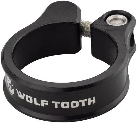 Wolf Tooth Seatpost Clamp - 31.8mm Bolt-On Black