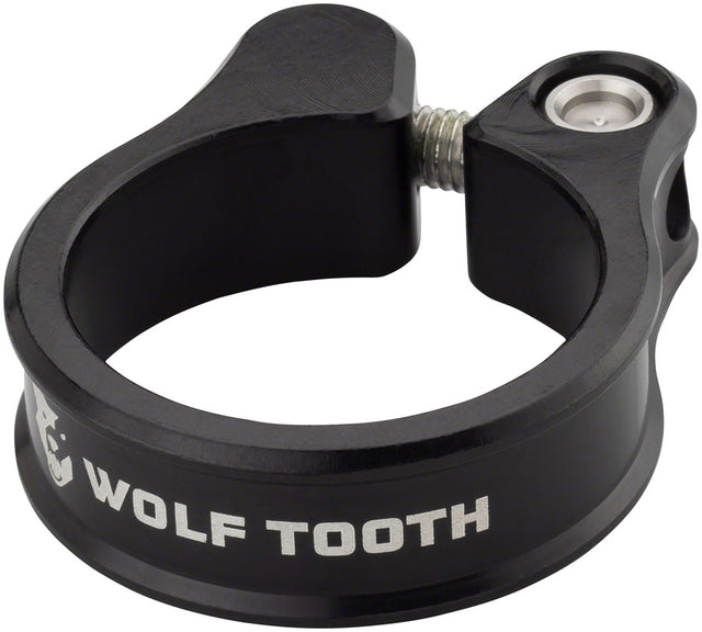 Wolf Tooth Seatpost Clamp - 36.4mm Bolt-On Black