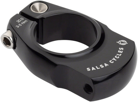 Salsa Rack-Lock Seatpost Clamp - 30.0mm Bolt-On Black