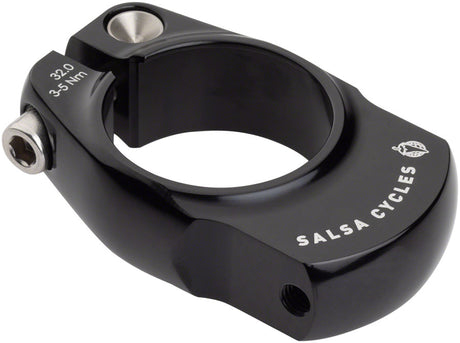 Salsa Rack-Lock Seatpost Clamp - 32.0mm Bolt-On Black
