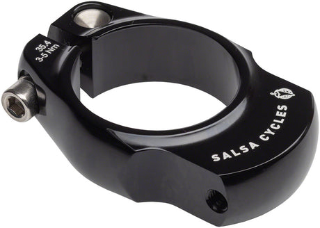 Salsa Rack-Lock Seatpost Clamp - 35.4mm Bolt-On Black