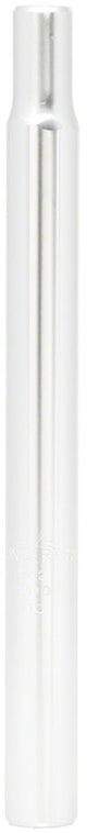 Zoom 25.4 x 300mm Silver Straight Alloy Post