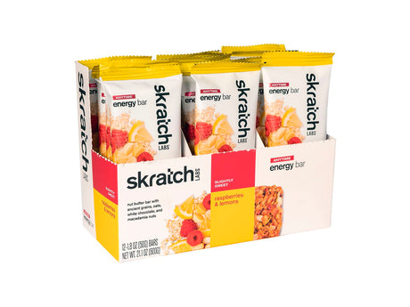 Supplement Skratch Energy Bar Raspberries & Lemons 12 Pack