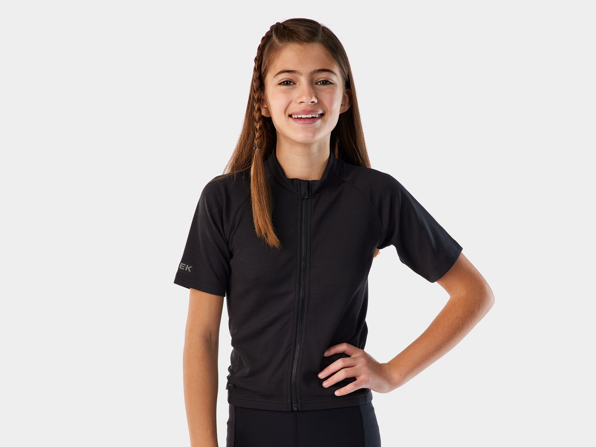 Trek Solstice Youth Small Black Jersey