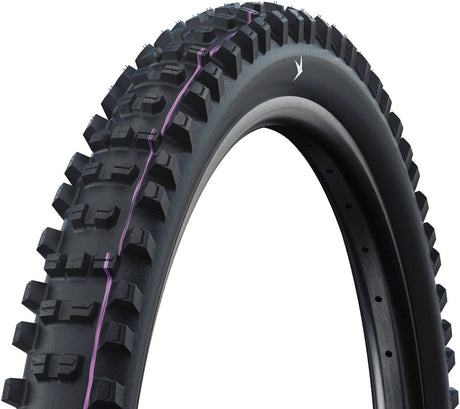 Schwalbe Shredda Rear Tire - 27.5 x 2.50 Tubeless Folding BLK Evolution Line Gravity Pro Addix Ultra Soft Radial E-50