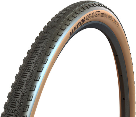 Maxxis Reaver Tire - 700 x 45 Tubeless Folding Black/Tan HYPR-X EXO