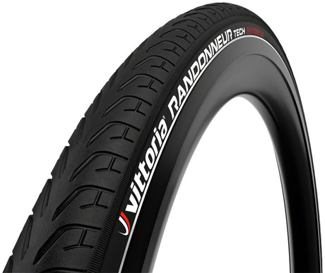 Vittoria Randonneur Tech Tire - 700 x 28 Clincher Wire Black/Reflective G2.0
