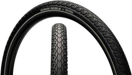Kenda Kwick Drumlin Tire - 26 x 2.0 Clincher Wire BLK/Reflective K-Shield SRC E-50