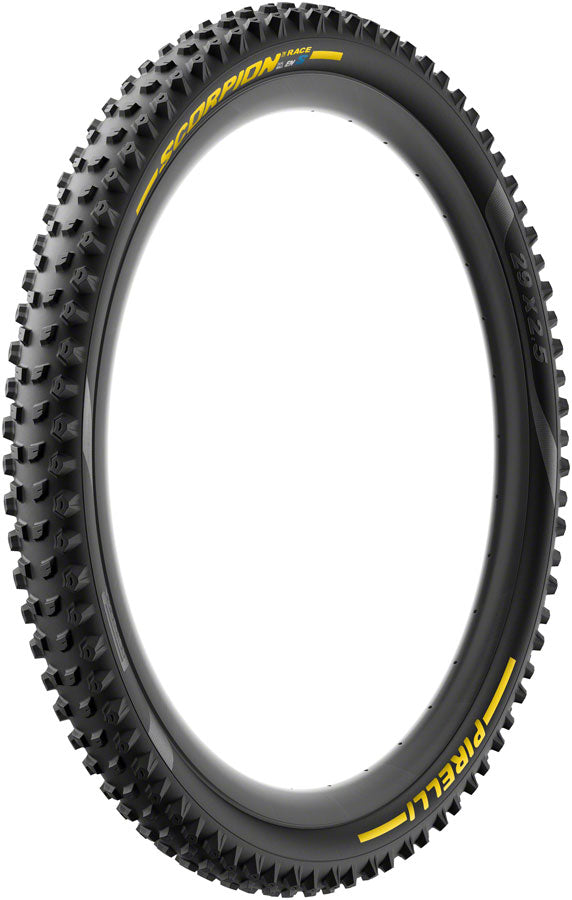 Pirelli Scorpion Race Enduro S Tire - 29 x 2.5 Tubeless Folding YLW Label Team Edition DualWALL SmartEVO DH