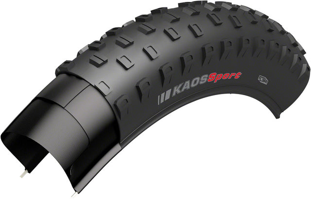 Kenda Kaos Sport Tire - 20 x 2.8 Clincher Wire Black 35tpi