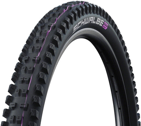 Schwalbe Tacky Chan Tire - 27.5 x 2.40 Tubeless Folding BLK Evolution Line Super Trail Addix Soft E-50