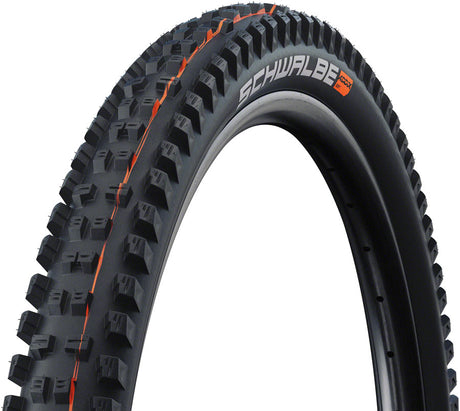 Schwalbe Tacky Chan Tire - 29 x 2.40 Tubeless Folding BLK Evolution Line Super Trail Addix Ultra Soft E-50