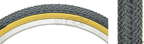Kenda Street K55 Tire - 20 x 1.75 Clincher Wire Black/Tan 22tpi