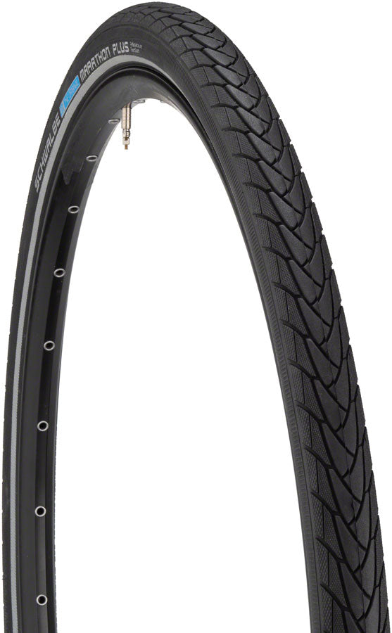 Schwalbe Marathon Plus Tire - 700 x 35 Clincher Wire BLK/Reflective Performance Line