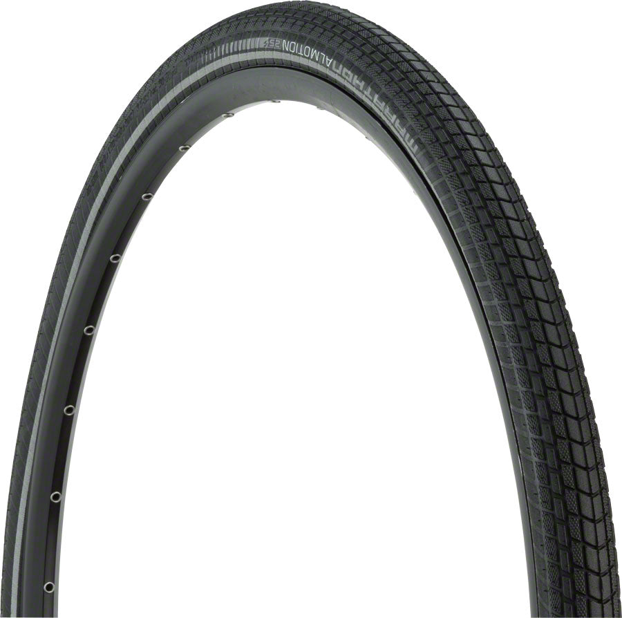 Schwalbe Marathon Almotion Tire - 700 x 38 Clincher Folding BLK/Reflective Evolution Line V-Guard