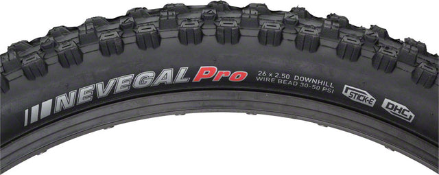 Kenda Nevegal DH Tire - 26 x 2.5 Clincher Wire Black