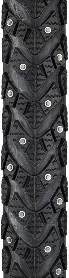 Schwalbe Marathon Winter Plus Tire - 700 x 35 Clincher Wire BLK/Reflective Performance Line 240 Steel Studs