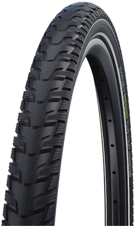 Schwalbe Energizer Plus Tour Tire - 700 x 45 Clincher Wire BLK/Reflective Performance GreenGuard Addix E50