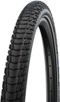 Schwalbe Marathon Plus Tour Tire - 26 x 2.0 Clincher Wire BLK/Reflective Performance Line SmartGuard Addix E-50