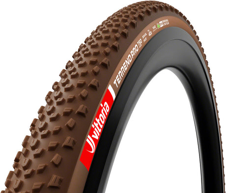 Vittoria Terreno Pro T60 Mixed Tire - 700 x 40 Tubeless Folding BLK/Brown Eco Gravel Race
