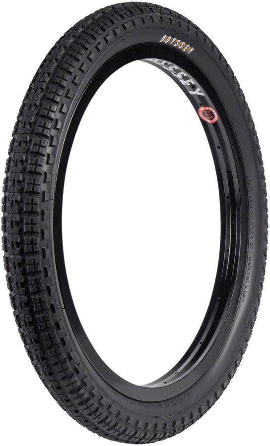 Odyssey Aitken Knobby Tire - 20 x 2.35 Clincher Wire Black
