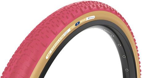 Panaracer GravelKing X1 Tire - 700 x 40 Tubeless Folding Cranberry/Brown