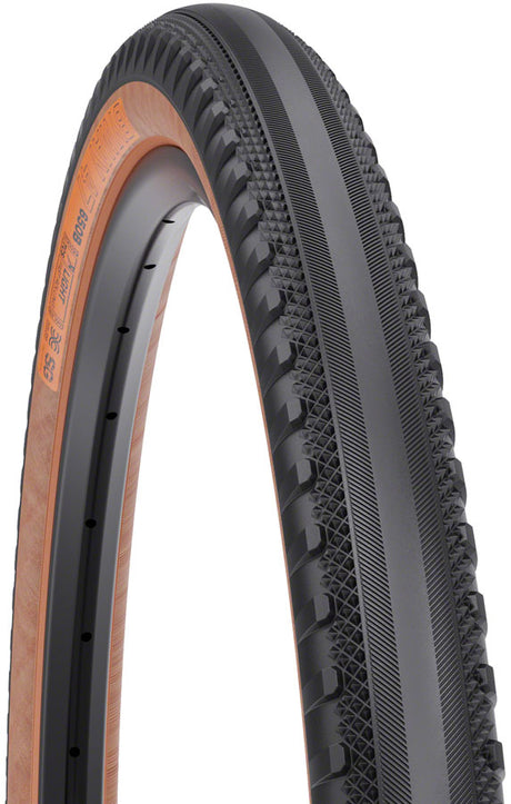 WTB Byway Tire - 650b x 47 TCS Tubeless Folding BLK/Tan Light/Fast Rolling Dual DNA SG