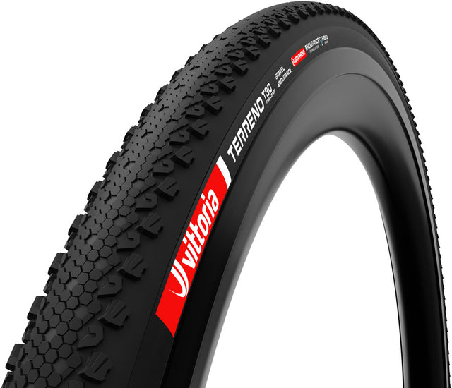 Vittoria Terreno T30 Fine Loose Tire - 700 x 37 Tubeless Folding BLK Gravel Endurance Graphene G2.0