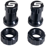Stan's Tubeless Valve Stem Cap Color Kit - Black Pair