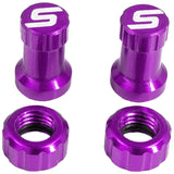 Stan's Tubeless Valve Stem Cap Color Kit - Purple Pair