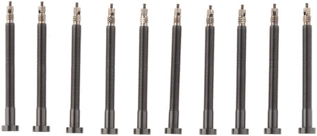 Muc-Off Tubeless Valve Box Refill -  Black 60mm Stem Pack of 10