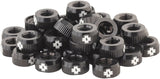 Muc-Off Tubeless Valve Box Refill -  Black Lock Nut Pack of 40