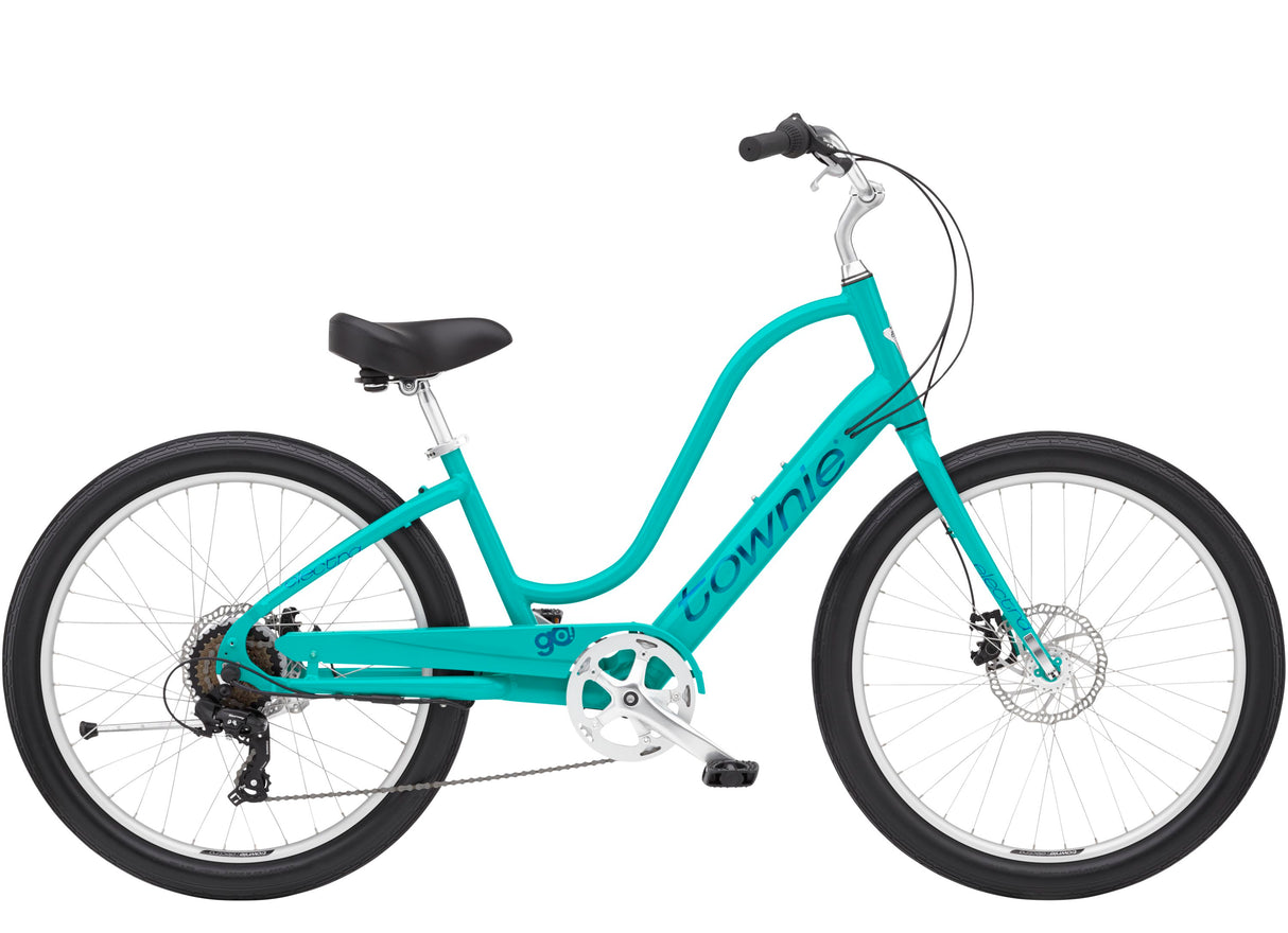 Electra Townie Go! 7D Step-Thru - TAHITI BLUE