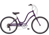 Electra Townie 7D Step-Thru - MATTE VIOLET 26" WHEEL