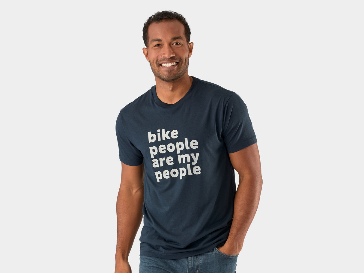 Trek Bike People Tee Small Navy Shirt