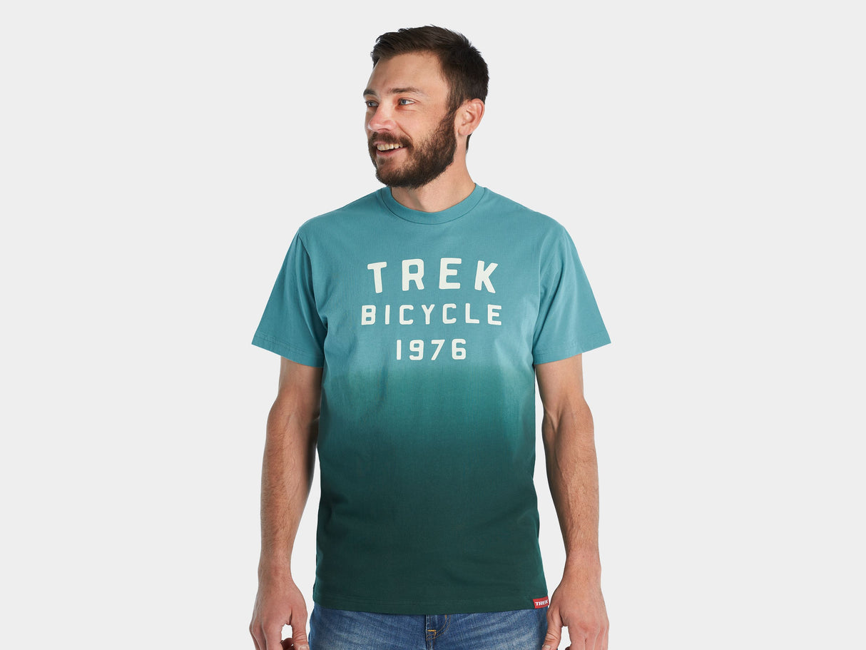 Trek Fade Tee Small Emerald Shirt