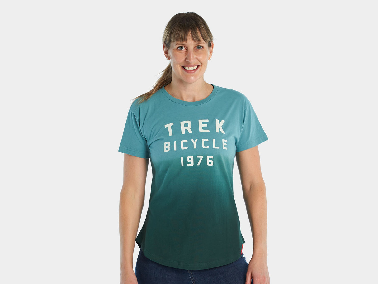 Trek Fade Tee Women X-Large Emerald Shirt