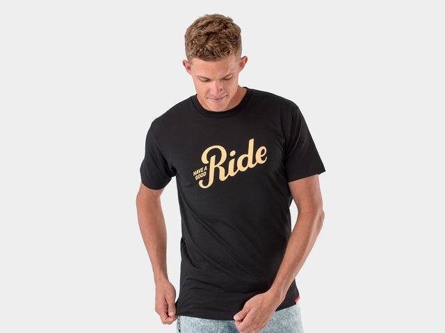 Trek Good Ride Tee Medium Black Shirt