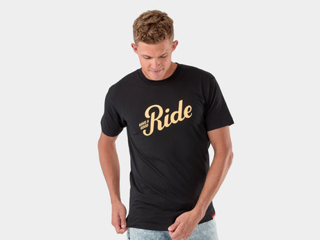 Trek Good Ride Tee Small Black Shirt