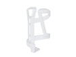 Trek Side Load Left Recycled Plastic Gloss White Cage