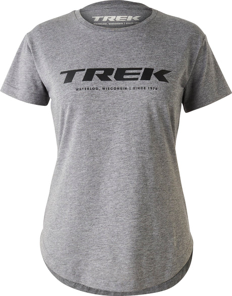 Trek Original Logo Tee Women X-Large Grey Shirt