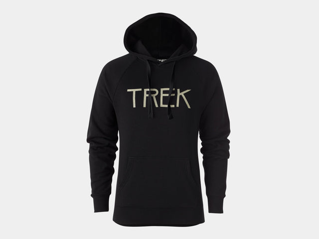 Trek Stick Logo Hoodie Small Black Shirt