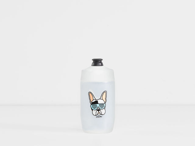 Bottle Trek Voda 15oz Frenchie Bulldog Clear/Pink
