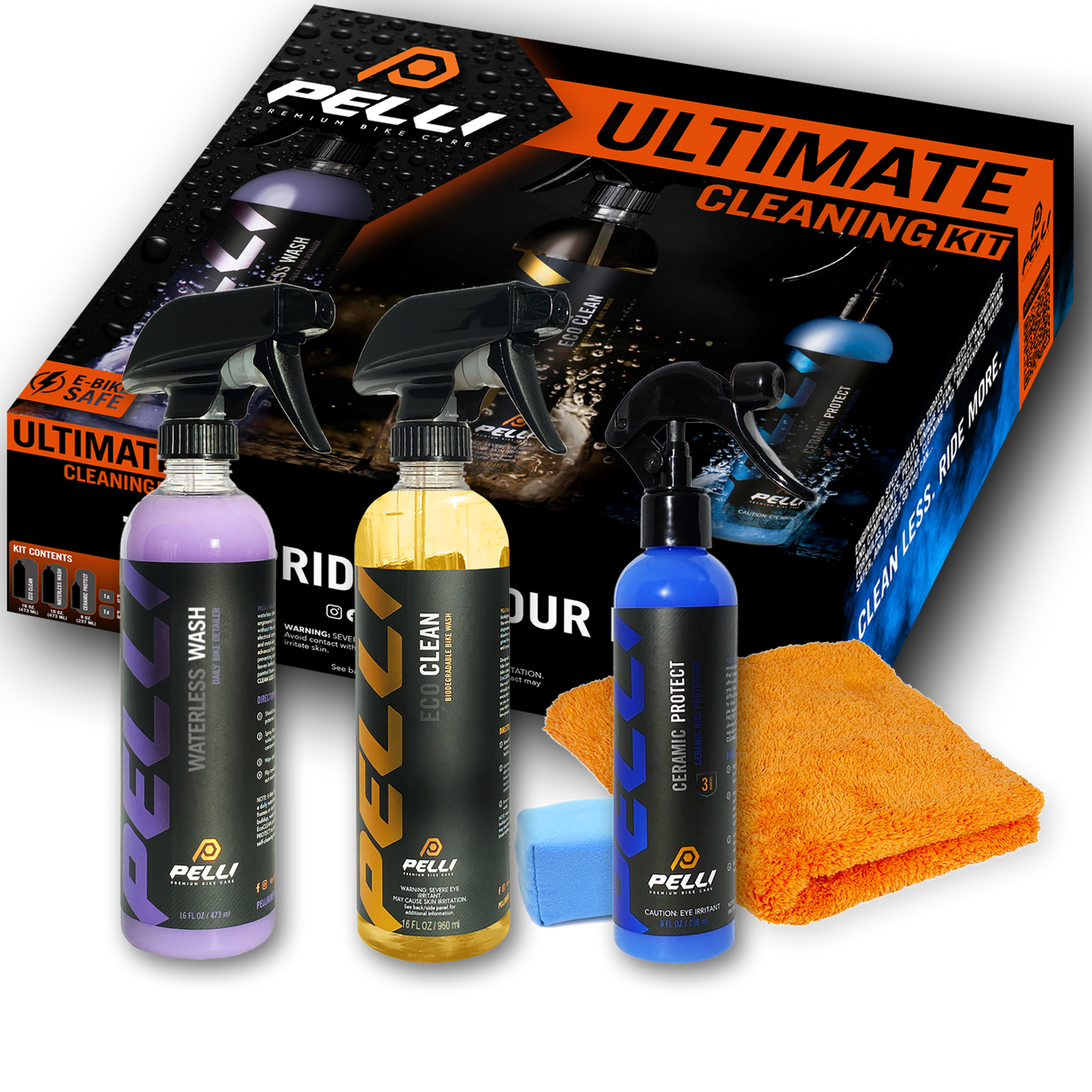 PELLI Ultimate Clean, Protect, and Maintain Bundle