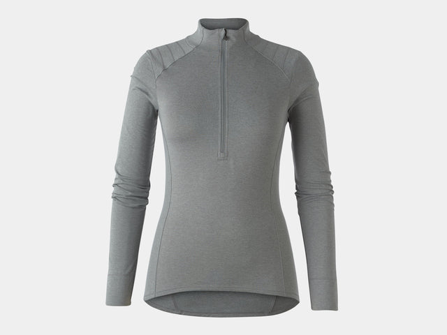 Bontrager Vella Thermal Long Sleeve SM Quicksilver Jersey