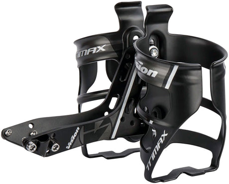Vision TriMax Rear Hydration System Aero Mounting Dual Bottle Setup Triathlon Use – BLK
